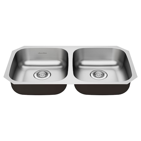 American Standard Portsmouth 32x18 Kitchen Sink, Stainless Steel 18DB6311800S.075